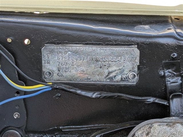 1967 Chevrolet Camaro SS