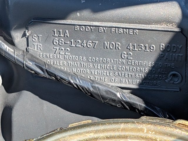 1968 Chevrolet Camaro Base