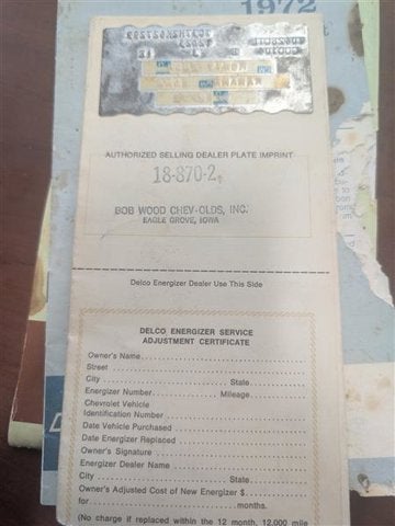 1972 Chevrolet Chevelle Base