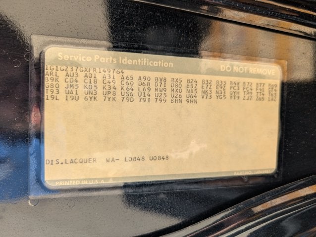 1985 Chevrolet Monte Carlo SS