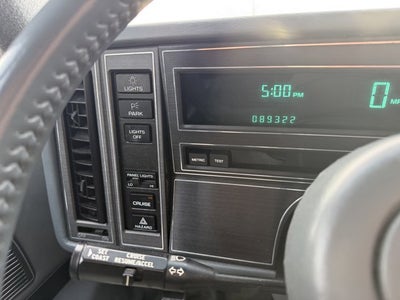 1989 Buick Reatta Base