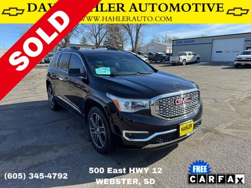 2018 GMC Acadia Denali