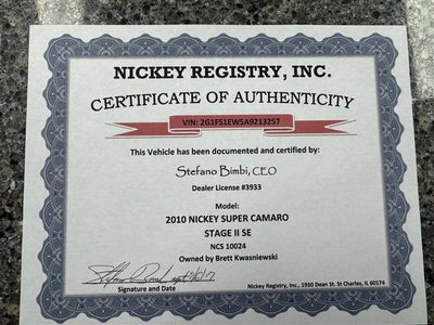 2010 Chevrolet Camaro 1SS