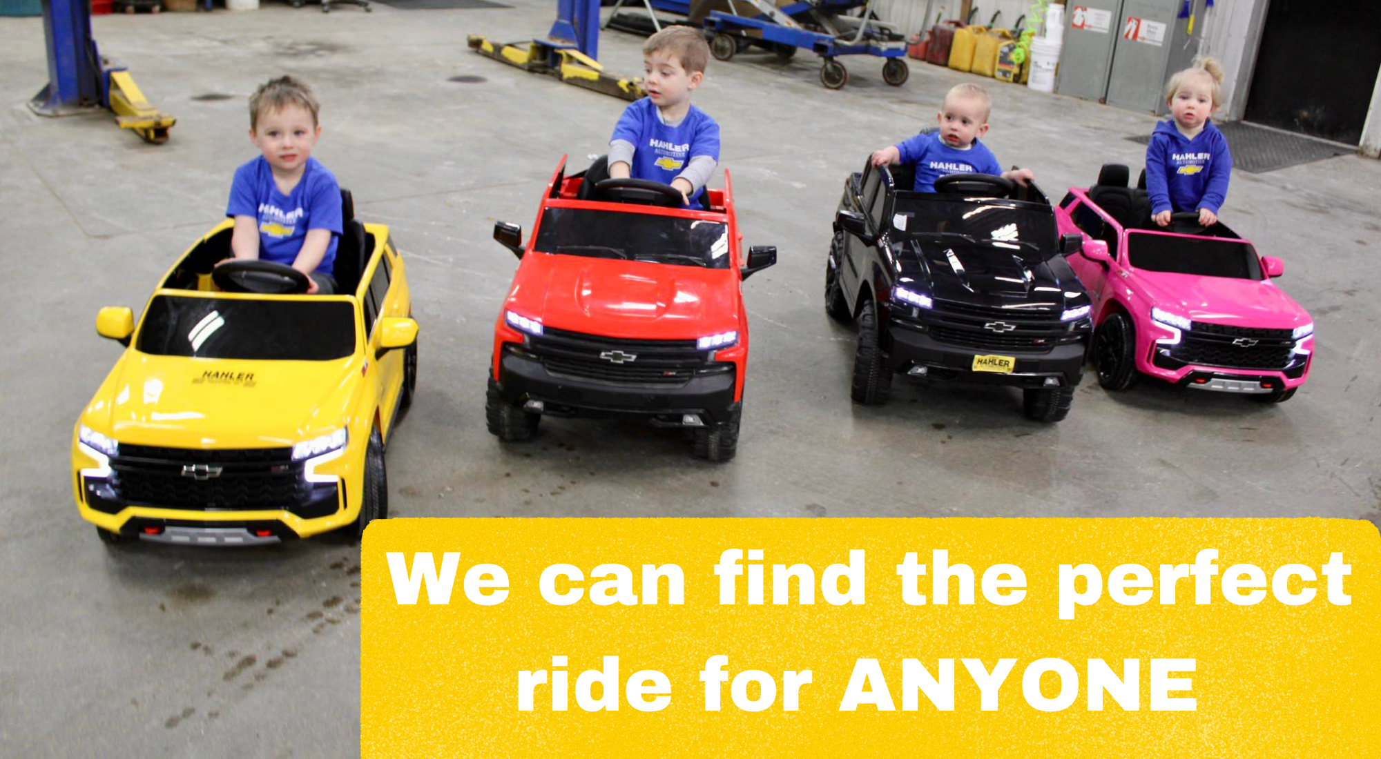 Right vehicle for ANYONE