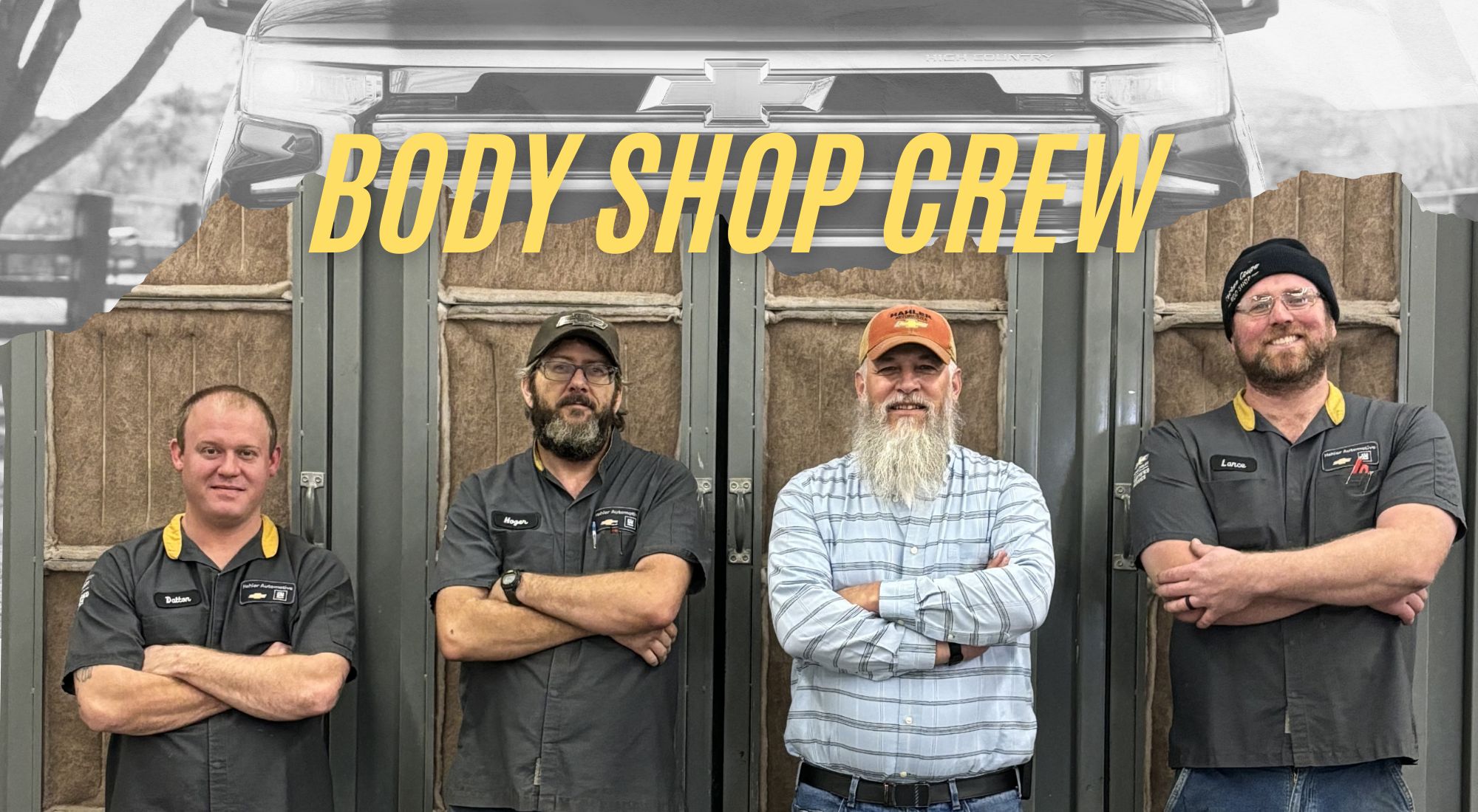 Body shop crew
