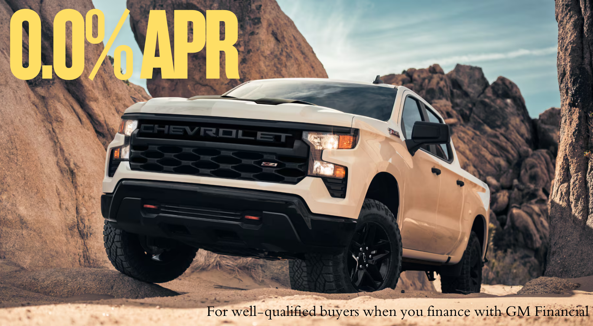0% APR on silverados